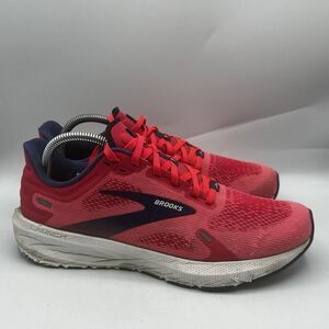Brooks Launch 9 Womens Size 10 Pink/Blue Running Walking Shoes Athletic Sneakers